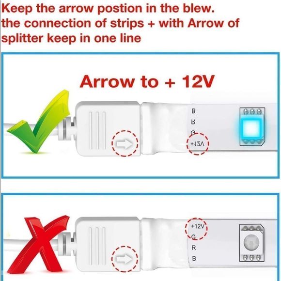 Led Strip Lights, 5050 Led Lights for Bedroom, Kitchen, Home Decoration - Picture 6 of 8